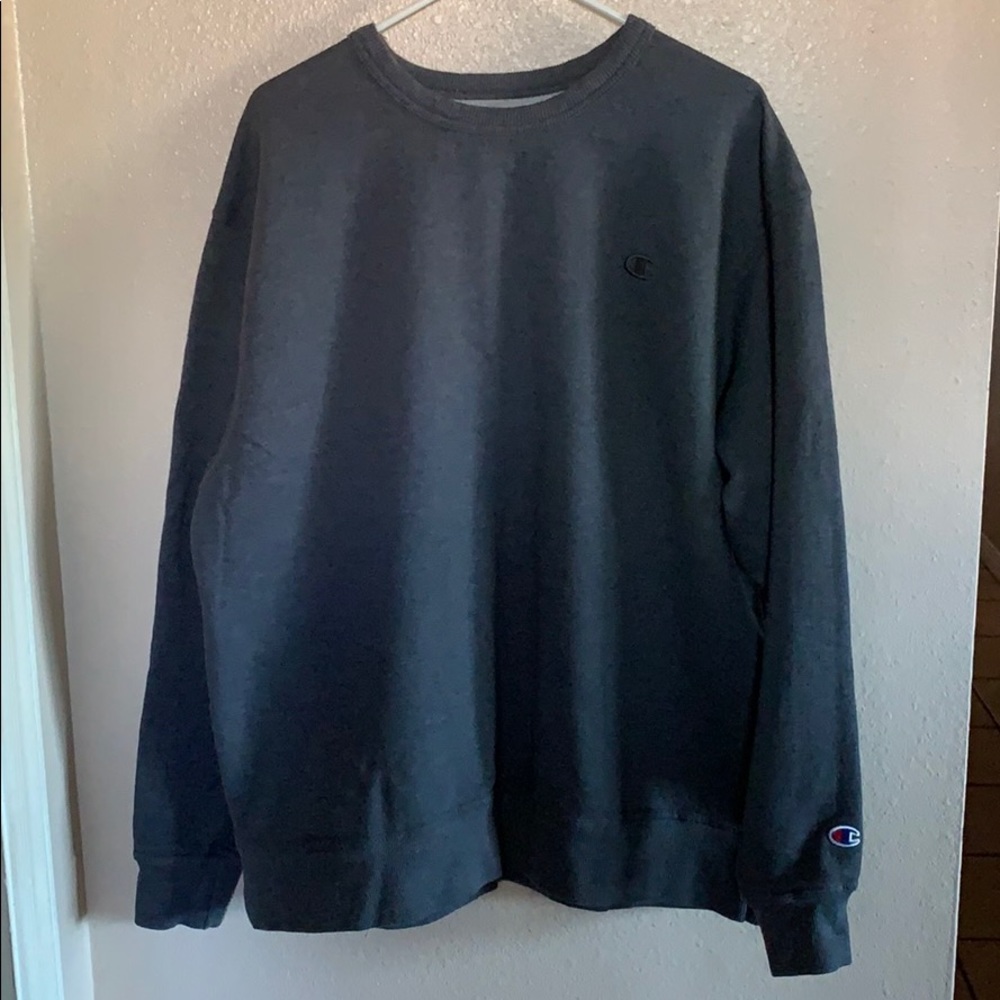 Champion Authentic Crewneck Sweatshirt Dark Grey